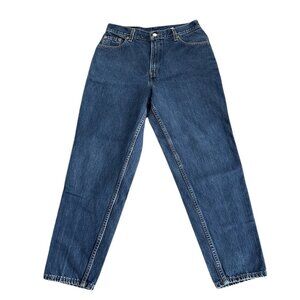 Levis 550 Jeans Women Short Blue Classic 5 Pocket High Rise 31”x28”